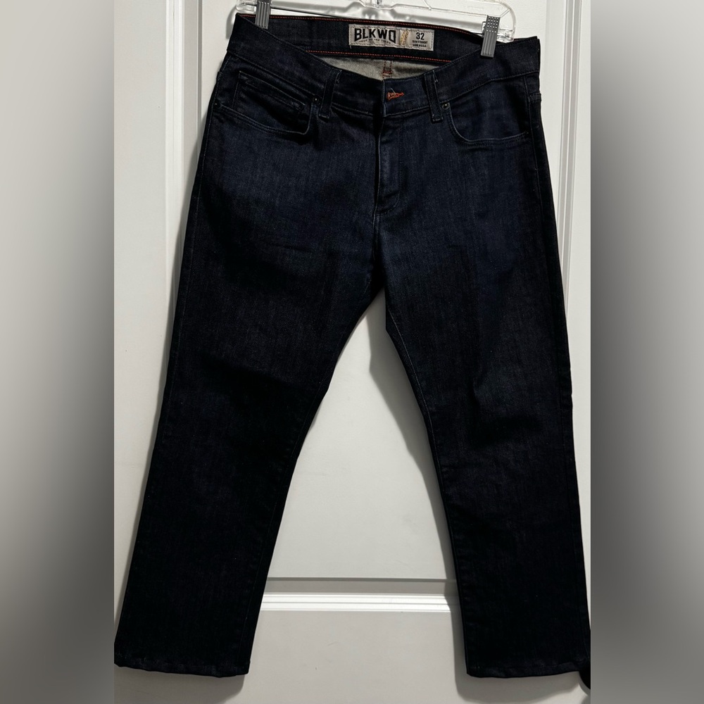BLK DNM Black Straight Jeans Classic Style